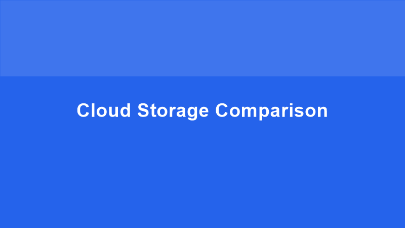 External Storage Guide